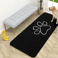OLANLY Dog Door Mat for Muddy Paws 59x24, Paw Print Design, Absorbs Moisture by OLANLY