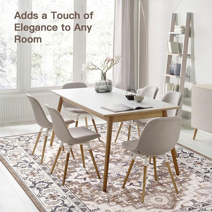 Lofus 3x5 Area Rugs for Living Room, Machine Washable Area Rug, Soft Small Rugs - Image 7