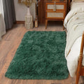 Soft Runner Rugs for Bedroom Hallways New Upgraded Non-Slip Bottom, 2x3 Green by Ailyei