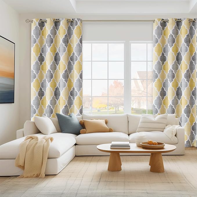 Beauoop 100% Blackout Curtains 84 Inches Long 2 Panels - Image 6