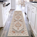 Yamaziot Washable Runner Rug, 2x8 Non-Slip Boho Vintage Hallway Rug Runner by Yamaziot