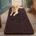 Smiry Dog Door Mat for Muddy Paws, Absorbent Dirt Trapper Non Slip Quick Dry by Smiry