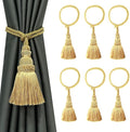 Fenghuangwu 6 Pack Curtain Tie Backs Rope Tassels by fenghuangwu