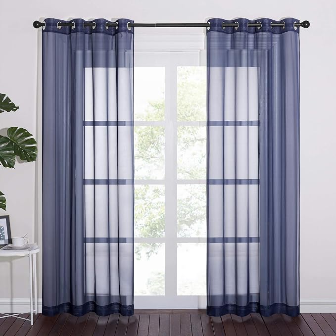 NICETOWN Sheer Curtains for Living by NICETOWN