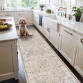 Washable 3x12 Hallway Runner Rug: Vintage Non Slip Soft Rug by HYHAOYUNLAI