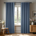 Deconovo Blackout Curtains, Thermal Insulated, W42 x L95 2 Panels, Back Tab by Deconovo
