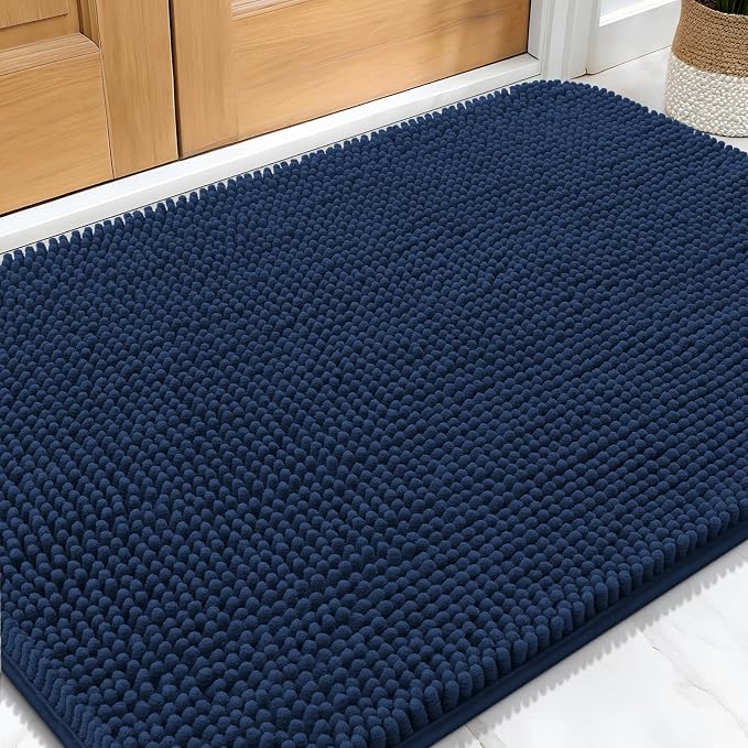 OLANLY Dog Door Mat for Muddy Paws 30x20, Absorbs Moisture and Dirt, Absorbent by OLANLY