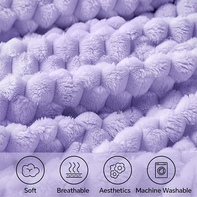 BEDELITE Fleece Throw Blanket for Couch & Bed - Image 3