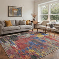 BEIMO Area Rugs 5x7 for Living Room Bedroom, Modern Abstract Machine Washable by BEIMO