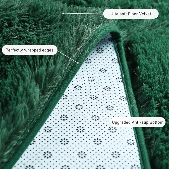 Rugs for Bedroom 4x6, Soft Shaggy Modern Shag Area Rug for Living Room - Image 5