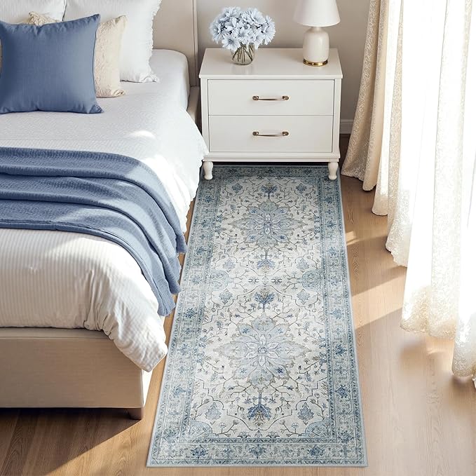 Area Rugs 3'x7' Runner Rug Non Slip Washable - Image 2