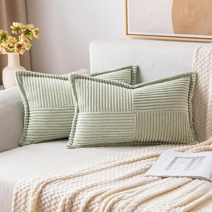 MIULEE Spring Decorative Lumbar Throw Pillow Covers by MIULEE