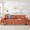 HANDONTIME Boho Aztec Sofa Slipcovers by HANDONTIME