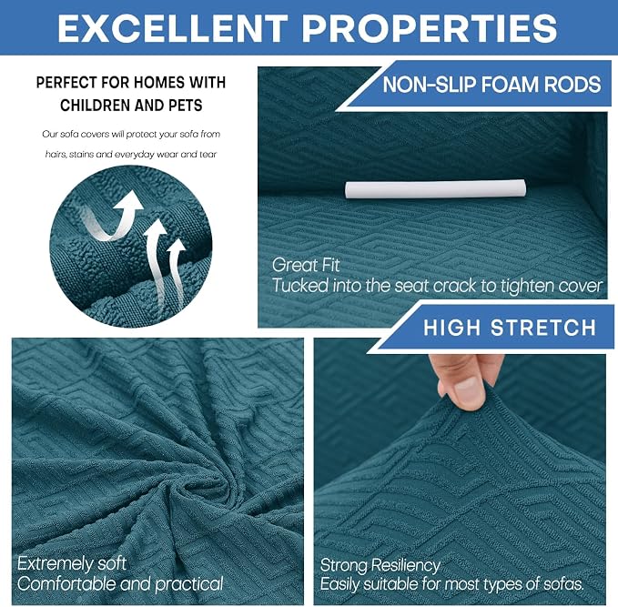 XINEAGE New 1 Piece Couch Covers - Image 5