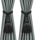 Fenghuangwu 2 Pack Curtain Tie Backs Rope Tassels by fenghuangwu
