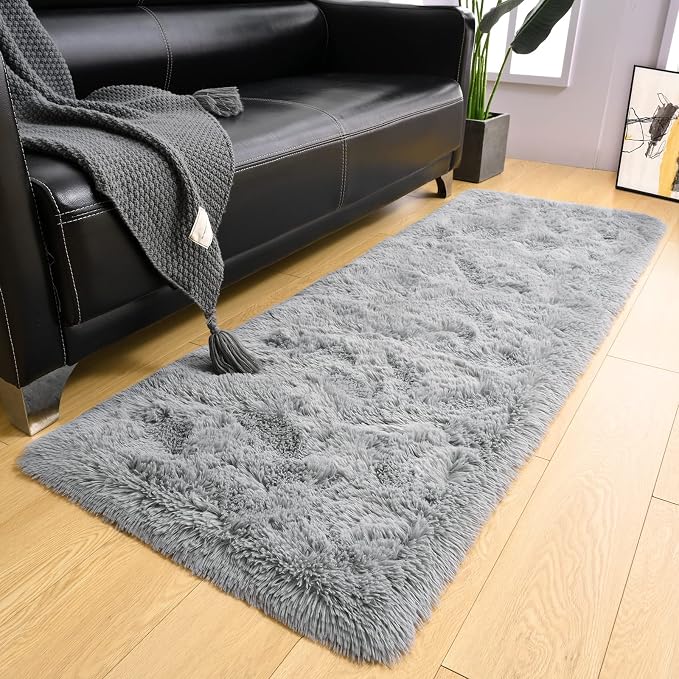 LOCHAS Ultra Soft Indoor Modern Area Rugs Fluffy Living Room Carpets by LOCHAS