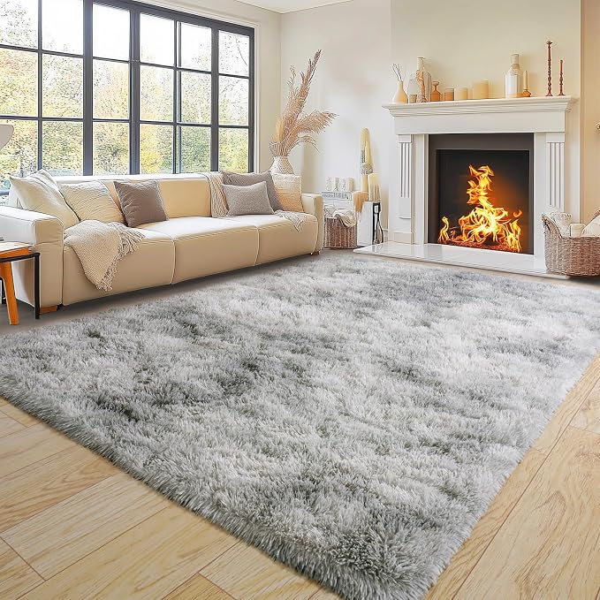Pionblank Super Fluffy Area Rug by PIONBLANK