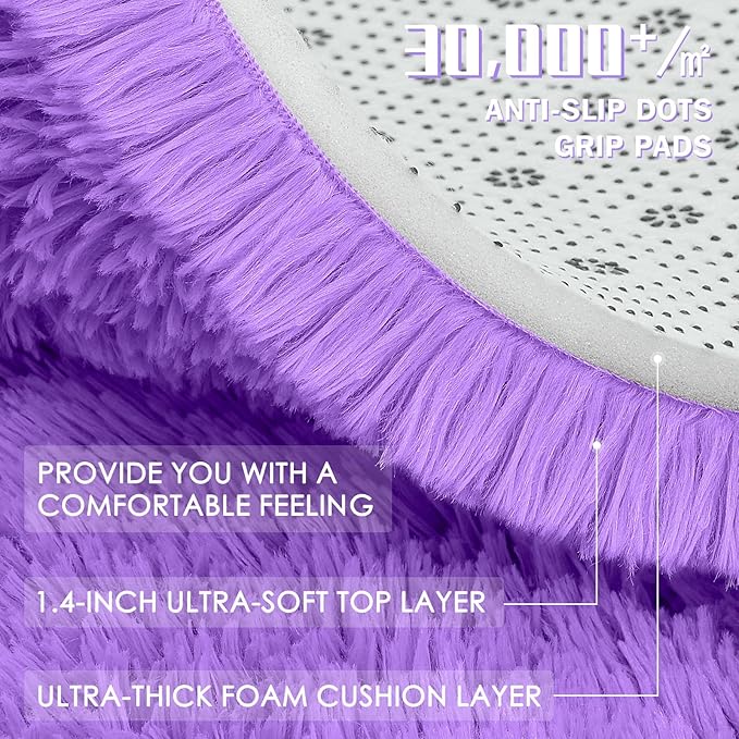 OLANLY 8x10 Machine Washable Large Area Rugs - Image 7