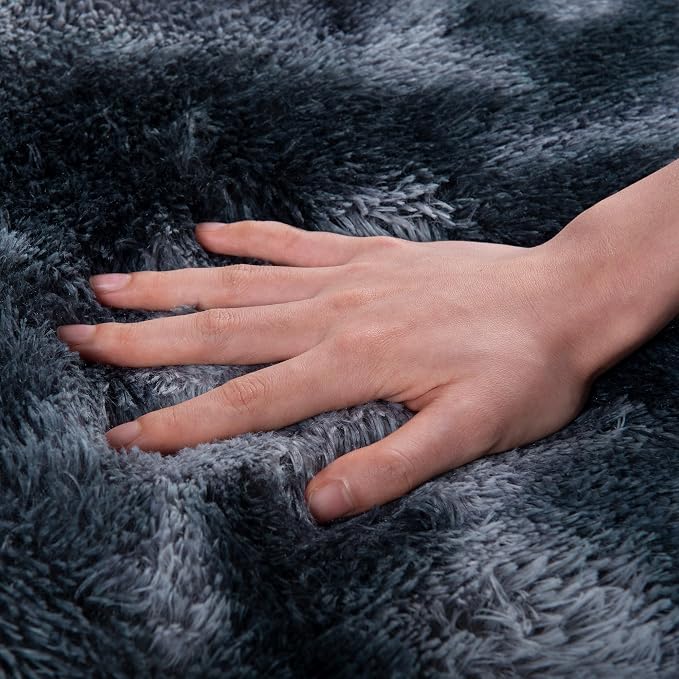 Small Area Rug, 2x3 Rug for Bedroom Shaggy Throw Rugs for Dorm Rug, Soft Tie - Image 4