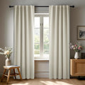 Deconovo Blackout Curtains, Thermal Insulated, W42 x L95 2 Panels, Back Tab by Deconovo