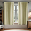Deconovo Blackout Curtains, Thermal Insulated, W70 x L63 2 Panels, Back Tab by Deconovo