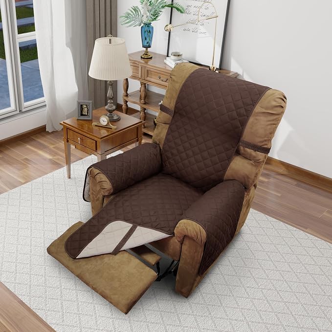Recliner Chair Covers Reversible Sofa Couch Cover by LuxshareHome
