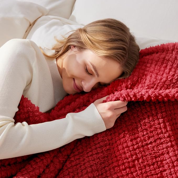 Whale Flotilla Extra Large Fuzzy Fleece Throw Blanket - Image 8