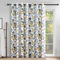Topfinel Sliding Door Patio Floral Curtains & Drapes by Topfinel