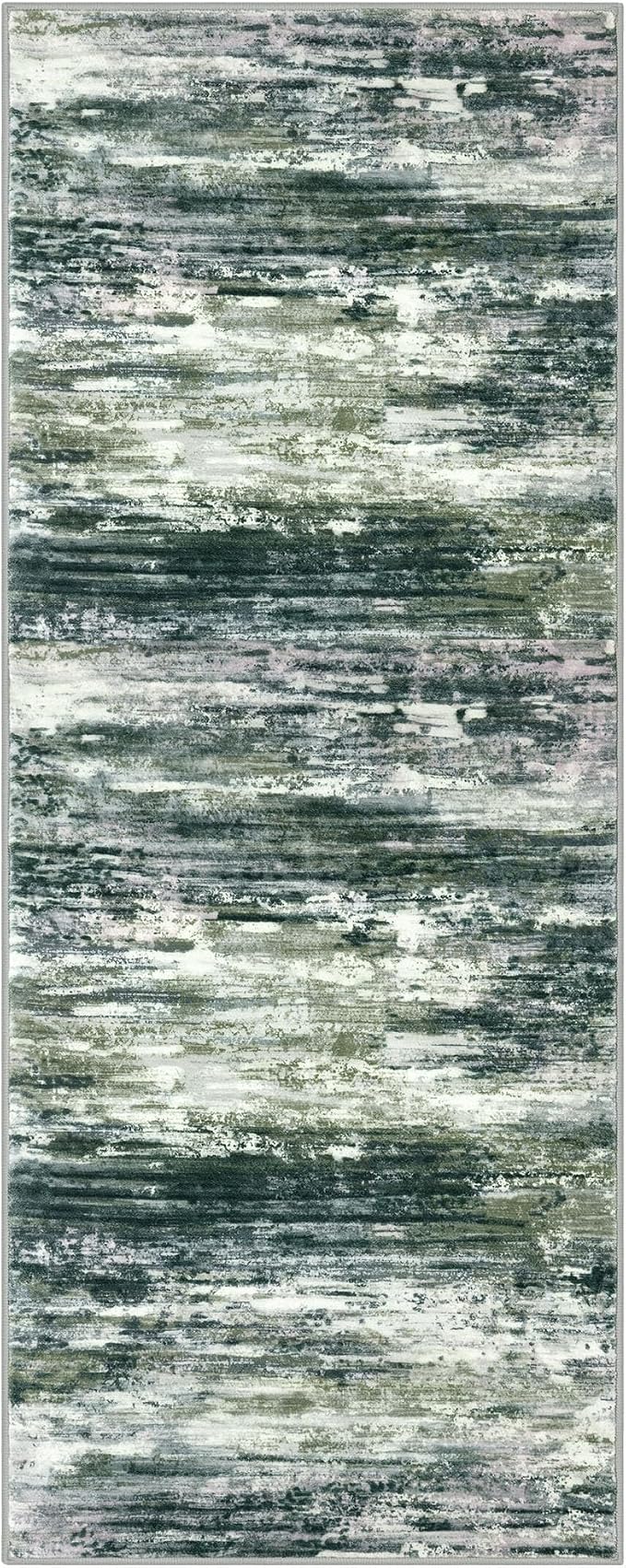 KOZYFLY Kitchen Runner Rug for Hallway Non-Slip Modern Abstract Runner Rug 2x5 - Image 8
