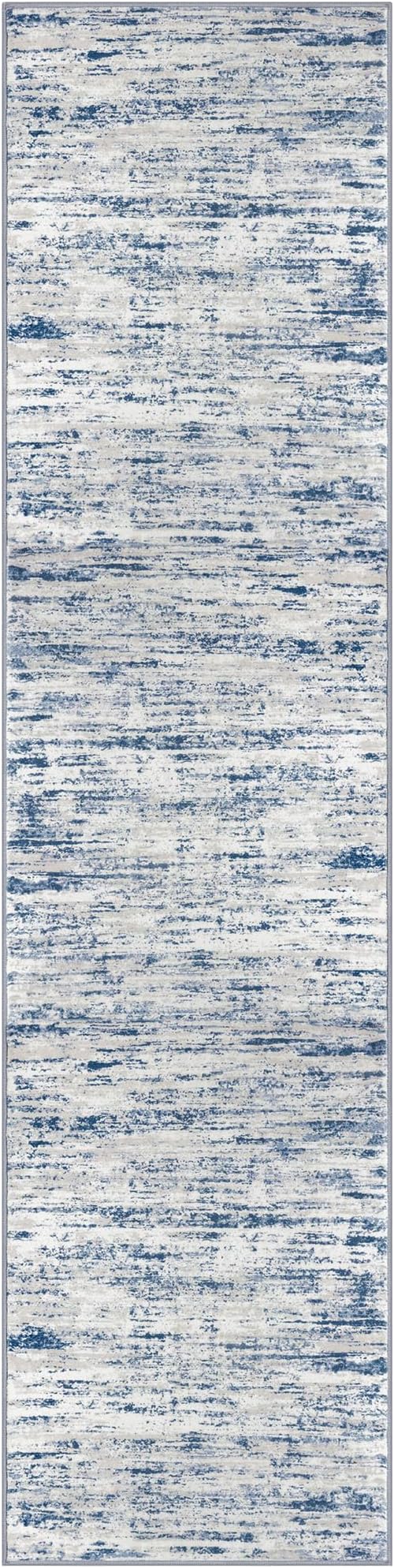 Lansny Modern Abstract Hallway Runner Rug - Image 9