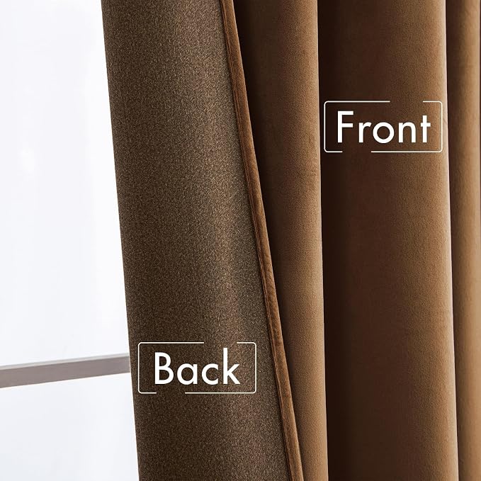 MIULEE Velvet Curtains 96 inches - Image 6
