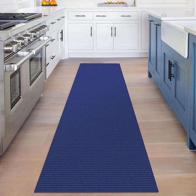 KOZYFLY Runners for Hallways 2.6x8 ft Washable Kitchen Runner Non Slip Rubber - Image 2