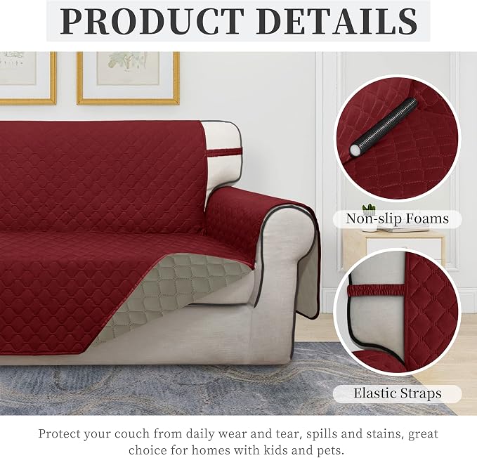 ISSUNTEX Double Protection 100% Waterproof Chair Sofa Cover - Image 5