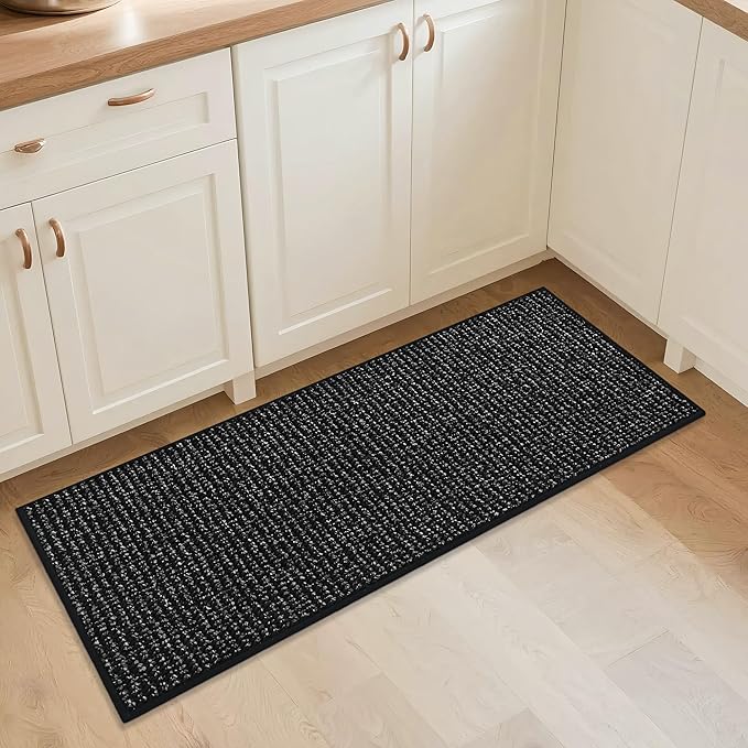 BEQHAUSE Kitchen Runner Rugs 20"x48", Non-Slip Kitchen Mats by BEQHAUSE
