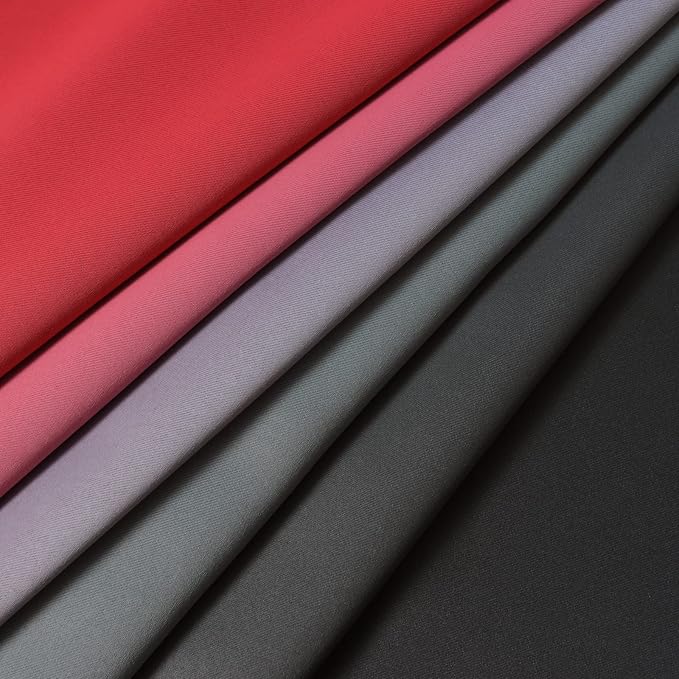 Yakamok Blackout Ombre Black and Red Curtains - Image 5