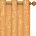 Deconovo Halloween Curtains, Thermal Insulated Soundproof Curtain by Deconovo