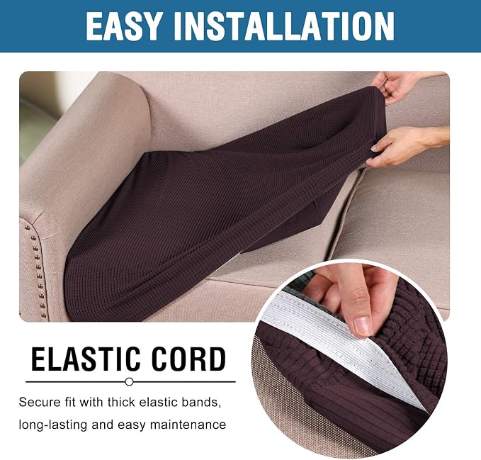 H.VERSAILTEX Super Stretch Stylish Cushions Covers/Furniture Cover Spandex - Image 6
