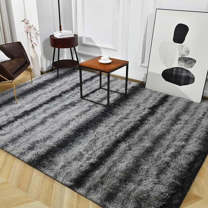 TWINNIS Super Soft Shaggy Rugs Fluffy Carpets, 5x8 Feet, Indoor Modern Plush - Image 9