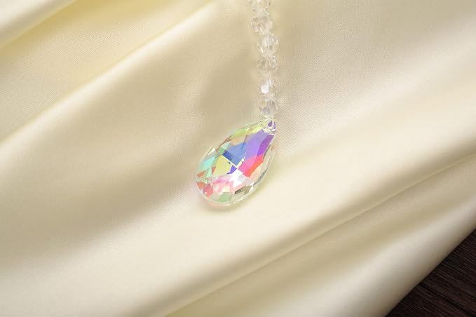 SUQ I OME 2 Pack of Luxury Crystal Beaded Magnetic Curtain Tieback and Holdback - Image 7