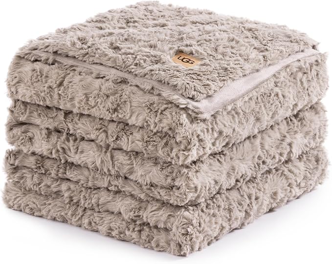 UGG Adalee Faux Fur King Blanket by UGG