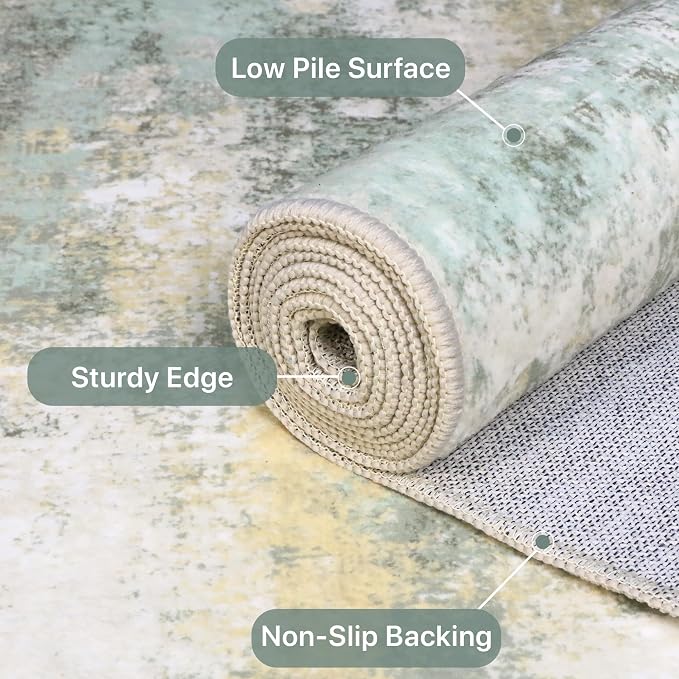 BEIMO Runner Rug for Hallway Kitchen, 2x12 Machine Washable Runners Rug for - Image 7