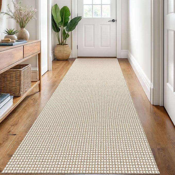 KOZYFLY Runners for Hallways 3x8 ft Washable Kitchen Runner Non Slip Rubber by KOZYFLY