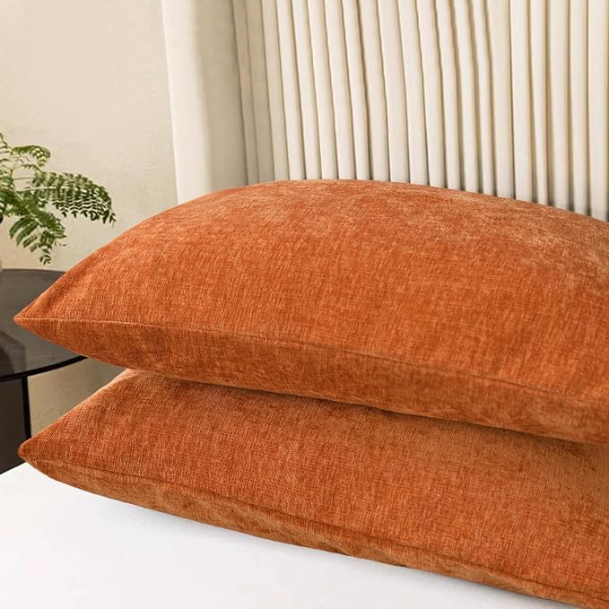 CaliTime Fall Throw Pillow Covers Decorative 20 X 26 Inches Pack of 2 Cozy - Image 3