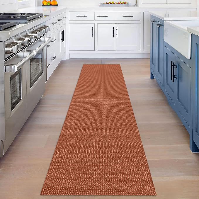 KOZYFLY Runners for Hallways 2x8 ft Washable Kitchen Runner Non Slip Rubber - Image 2