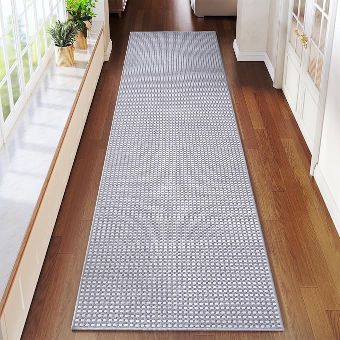 YDKGL Boho 2x8 ft Runners for Hallways Extra Long Woven Washable Kitchen Runner by YDKGL