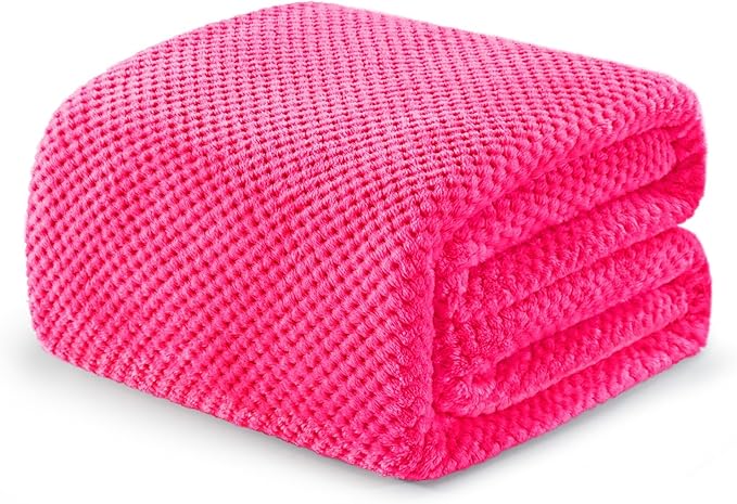 Exclusivo Mezcla Fleece Bed Blanket Twin Size, Super Soft and Warm Blankets by ExclusivoMezcla