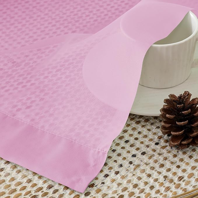 Aiyufeng 96inch Long Pink Sheers Drapes - Image 5