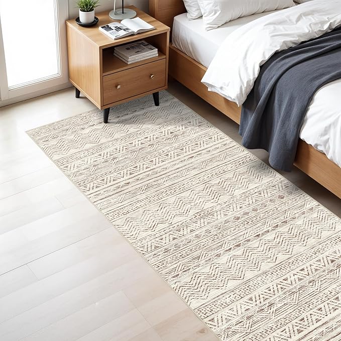 3x7 Washable Hallway Runner Rug - Image 5
