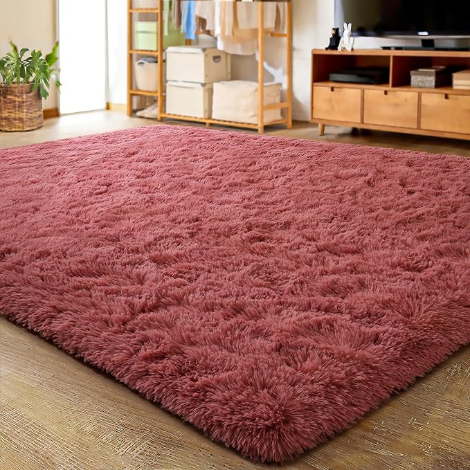 LOCHAS Ultra Soft Indoor Modern Area Rugs Fluffy Living Room Carpets - Image 7