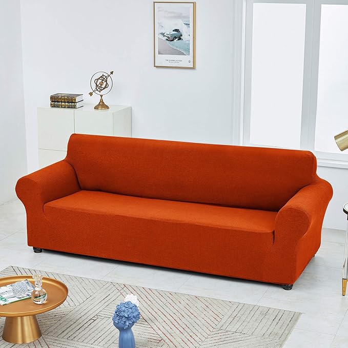Joccun Stretch Loveseat Couch Cover, 1-Piece Sofa Cover - Image 4